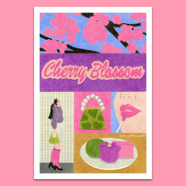 Cherry Blossom (impression Fine Art Giclée)